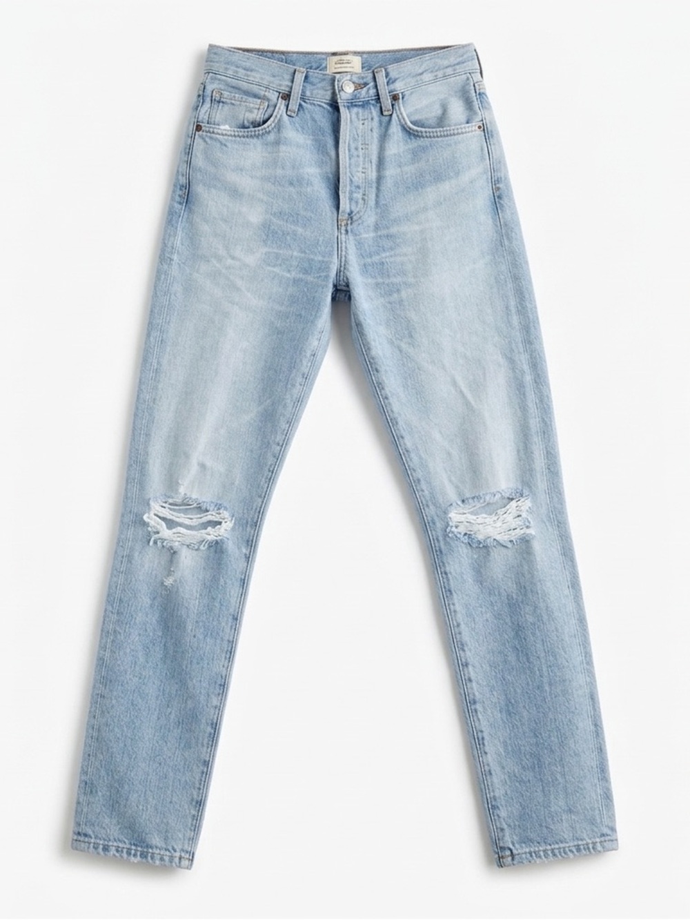 Citizens Of Humanity Liya High Rise Classic Fit Cropped Premium Vintage Jeans 24
